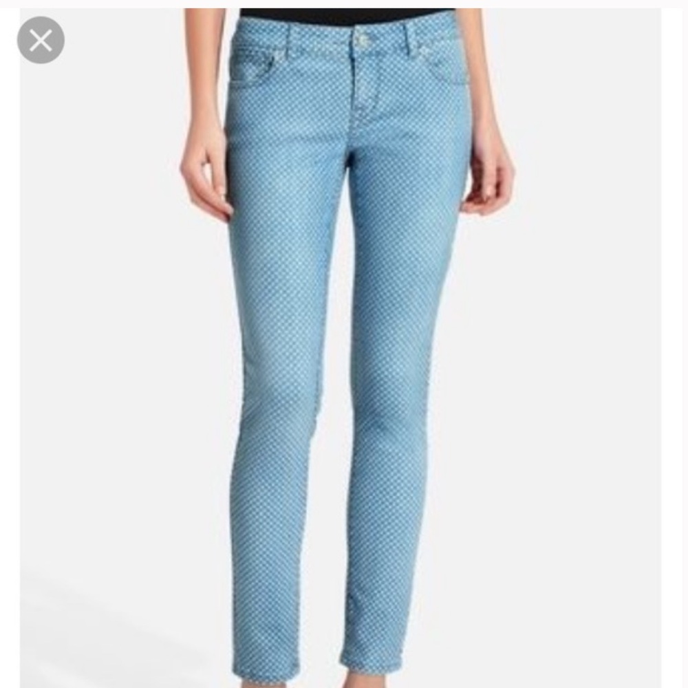 The Limited denim 678 polkadot jeans sz.2